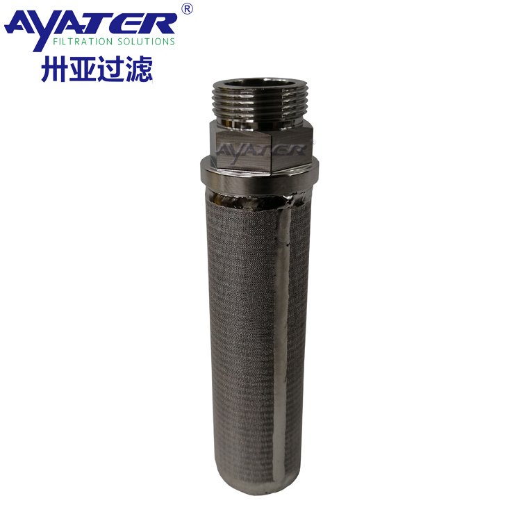 卅亞過(guò)濾不銹鋼燒結(jié)網(wǎng)濾芯29X125