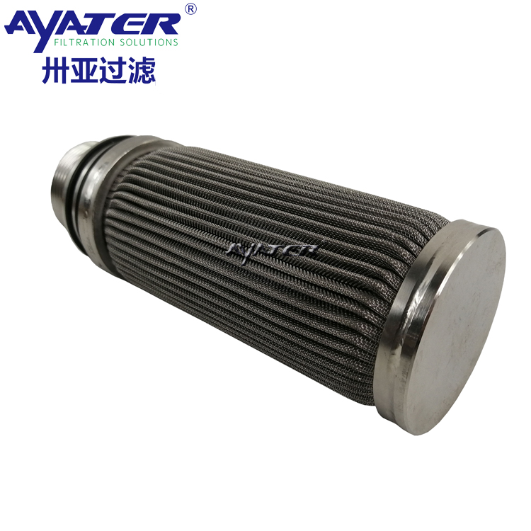卅亞過(guò)濾金屬燒結(jié)氈濾芯65X150MM