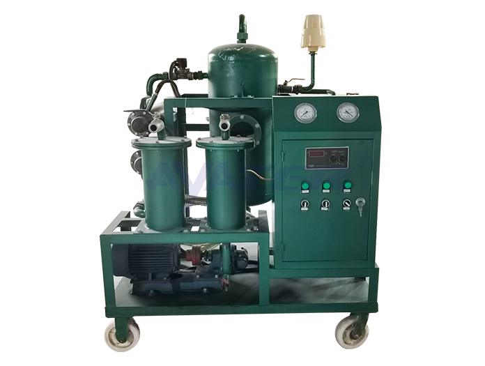 真空濾油機的用途和工作原理